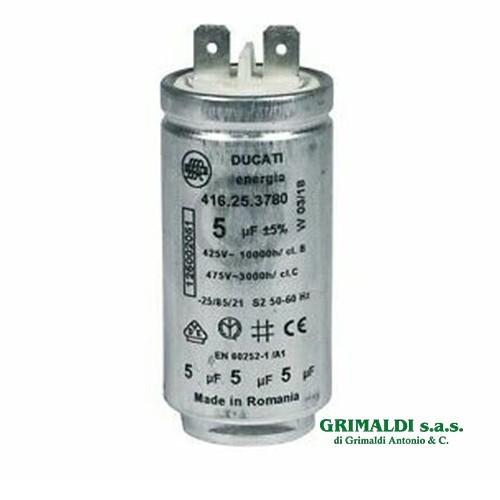Condensatore ducati 5µf 475v - 5µf,