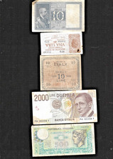 LOTTO BANCONOTE ITALIANE IN