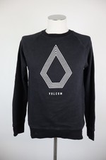 VOLCOM FELPA MAGLIA FELPATA UOMO S MAN SWEATSHIRT CASUAL VINTAGE COTONE COTTON