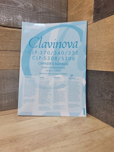 Yamaha clavinova clp 370 340 - yamaha,