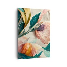 Quadro tela 50x70cm fiori - quadro, su