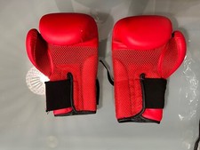 Leone 1947 Guanti Da Boxe Come Nuovi,  Outshock 10 OZ (Rosso)
