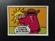 FIGURINA DASTARDLY & MUTTLEY E LE MACCHINE VOLANTI PANINI 1973 n. 94 OTTIMA