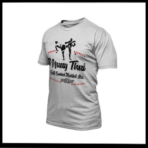 Maglietta muay thai - muay, fighter