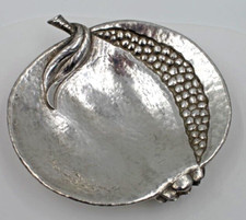 Buccellati Italia Statuina Argento Sterling Melograno Piatto o Ciotola Misura Grande 5 3/4