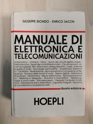 Hoepli manuale elettronica - di,