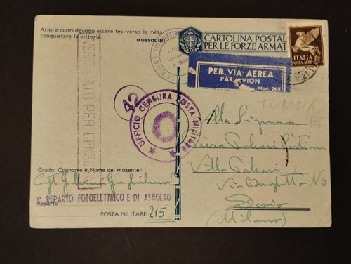 Timbro ww2 posta militare - timbro, 215