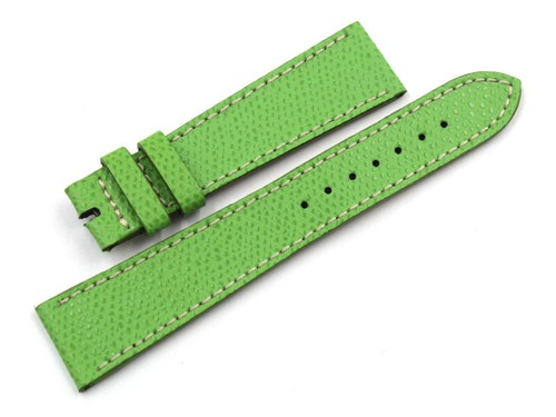 Watch band vera pelle verde - watch,