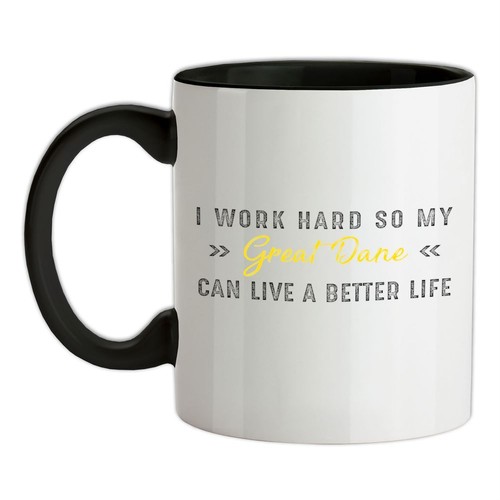 Work hard per - i, alano