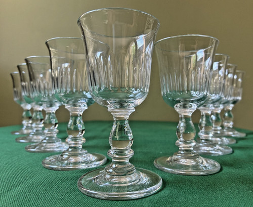 Verres baccarat forme tulipe - 9,