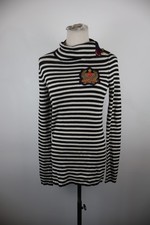 RALPH LAUREN VESTITO DONNA TG. L WOMAN CASUAL VINTAGE DRESS ABITO LANA MERINO