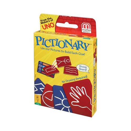 Gioco carte pictionary - di,