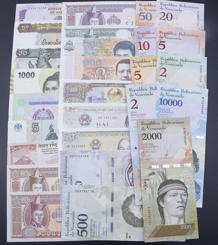 Lotto pezzi diverse carte - diverse,