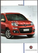 Fiat Panda Accessori 2012 Brochure Vendite Mercato Regno Unito 