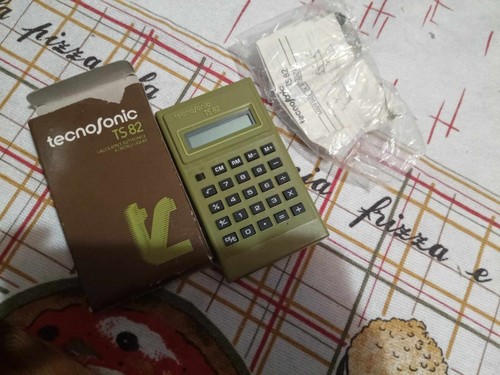 Calcolatrice tecnosonic 82 - tecnosonic, ts