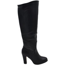Stivali donna alti nero basic