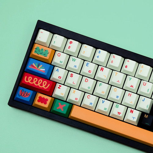 Jaycomia gmk motif keycaps - motif, 143