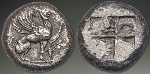 Ionia teos stater circa - ionia,, teos.