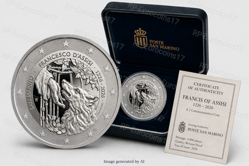 Euro san marino 2026 - san,