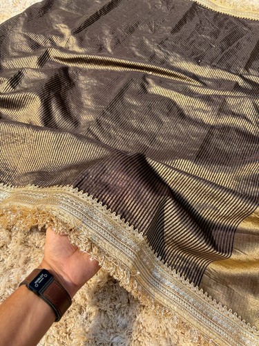 Banarasi dupion sari - sari, righe