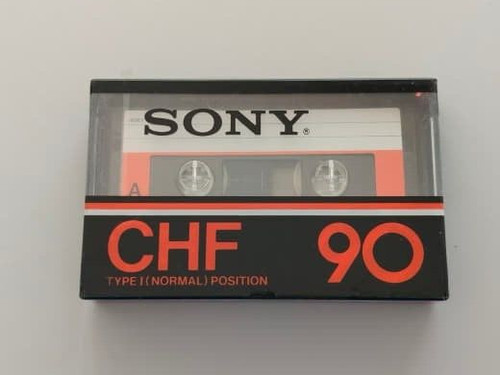 Cassetta nastro sony chf - sony, 90