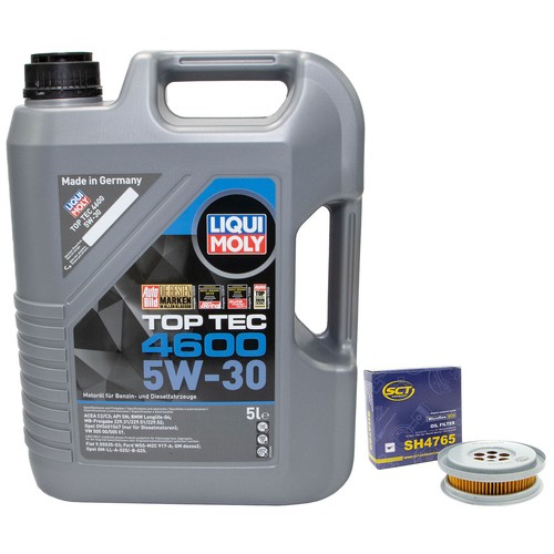 Kit olio motore 5 litri - 5w-30,
