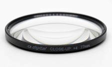 77MM ALPHA DIGITAL CLOSE UP +4 LENTE FILTRO filter ingranditore macro lens