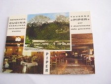 Trento - Ristorante Cucina casalinga Taverna Piper - non spedita f. g.