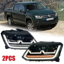 2X LED Headlights Assembly DRL