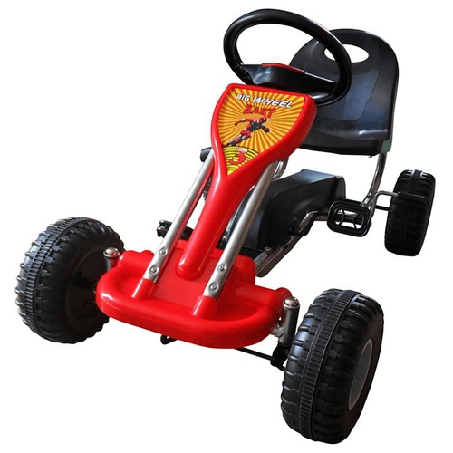 Kart con pedali - go-, rosso