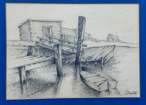 Zanibito disegno a matita - disegno,
