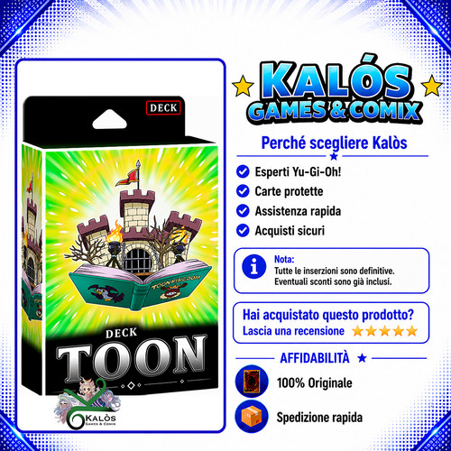 Yugioh mazzo deck toon - yugioh!,