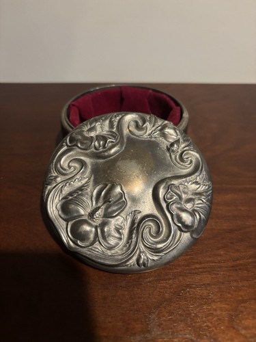 Portagioie vintage metallo art - portagioie,