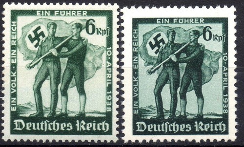 Germania 1938 605 606 - 1938, 605-606