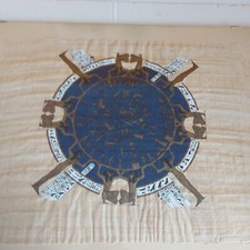 Papiro Egizio originale anni 8o con vetro 50cm. X 40cm.