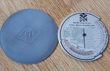 ESPOSIMETRO VINTAGE REGOLO AGFA DIN