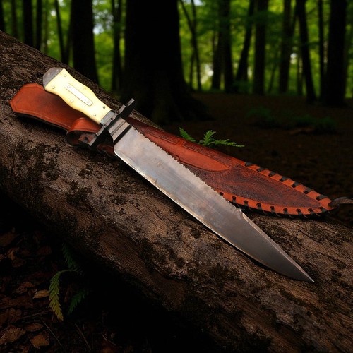 Coltello bowie forgiato mano - coltello,