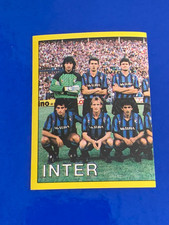 FIGURINA CALCIATORI PANINI 1988-89 SQUADRA SX INTER N°134 NEW