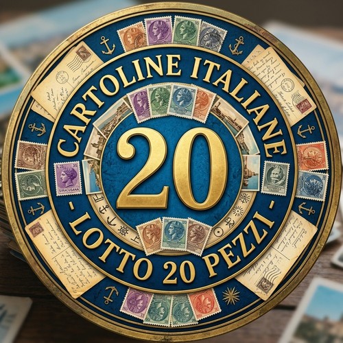 Lotto cartoline italia - lotto,