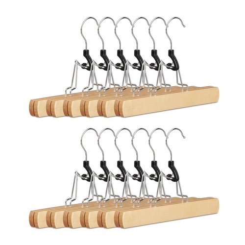 Grucce portapantaloni legno - portapantaloni,