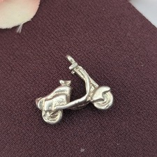 Charm vespa vintage - vespa, argento