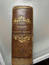Dizionario 1800 Francese Italiano Antico