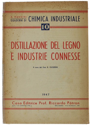 Distillazione del legno - distillazione,