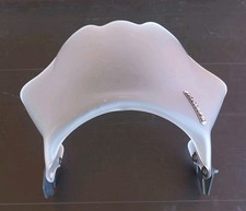 Cupolino Doppia Bombatura Satinato Trasparente Adattabile A Tutte Le Moto Naked