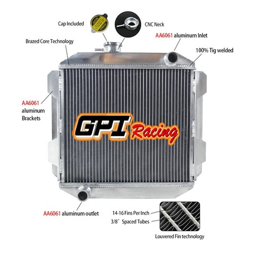 Radiatore alluminio per ford - radiatore,
