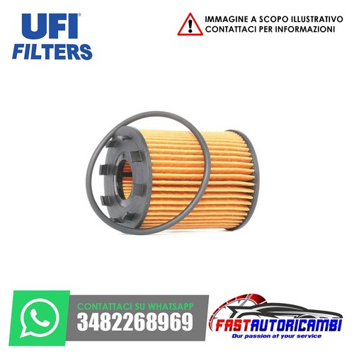 Filtro olio ufi filters - filtro,