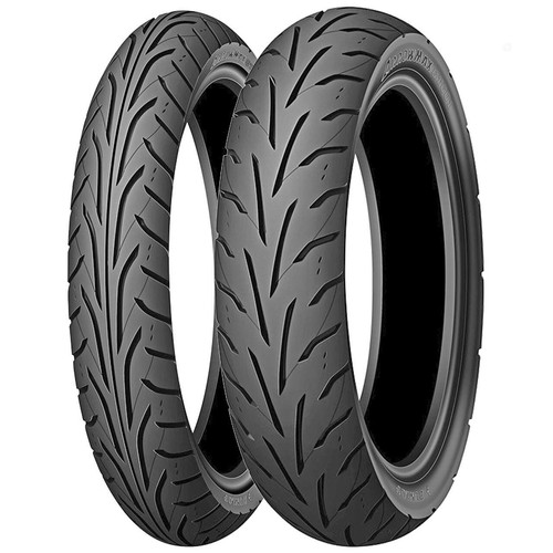 Coppia gomme moto - gomme, dunlop