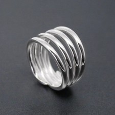 Anello a fascia in argento