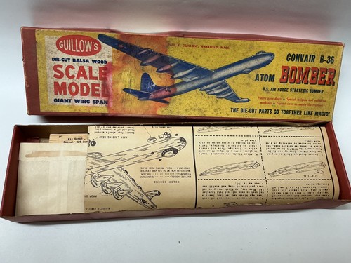 Guillows vintage convair 36 - guillows,