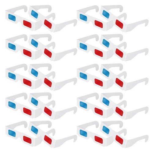 Pezzi set occhiali 3d - set,